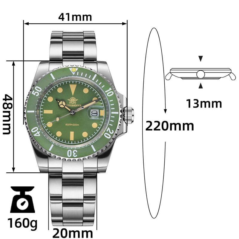 ADDIESDIVE AD2054 41mm