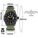 ADDIESDIVE MY1508 44mm Esportivo/Militar